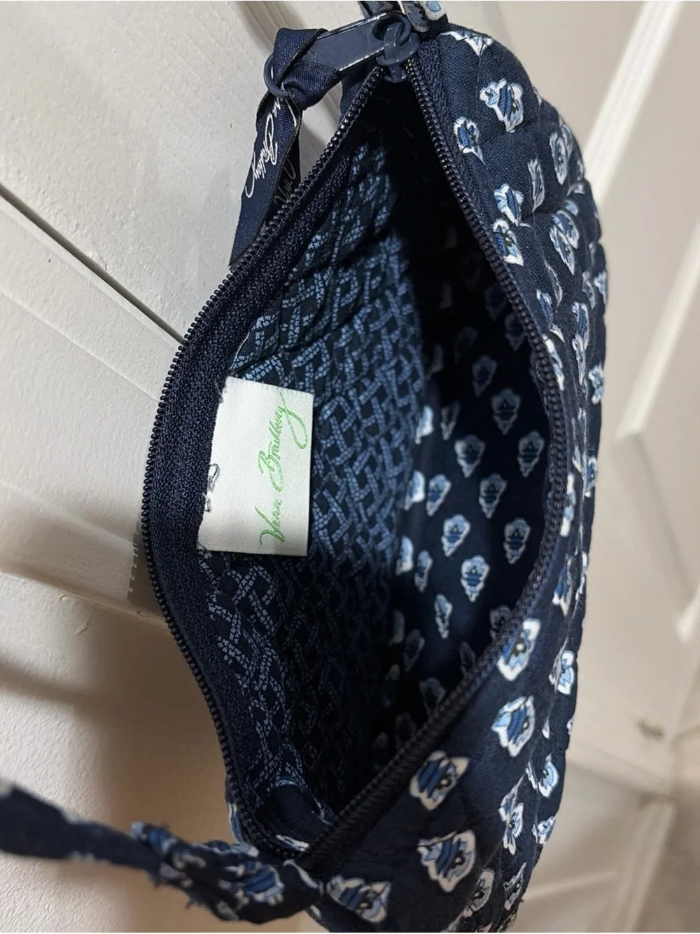 Vera Bradley Nantucket Navy Crossbody Bag Purse Retired